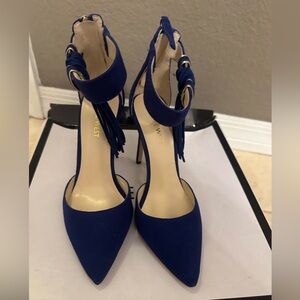 Nine West blue shoes size 5.5